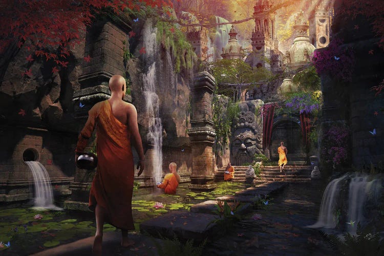 Hidden Sanctuary by Cameron Gray wall art