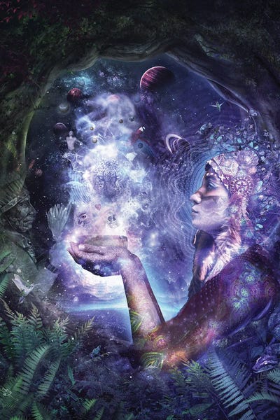 Psychedelic: Mother Aya by Cameron Gray