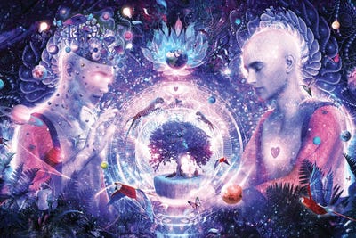 A Spark In The Universe by Cameron Gray metal wall art