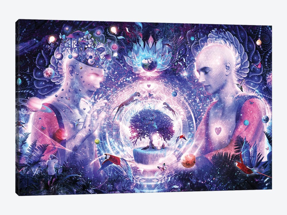 A Spark In The Universe by Cameron Gray 1-piece Canvas Art Print