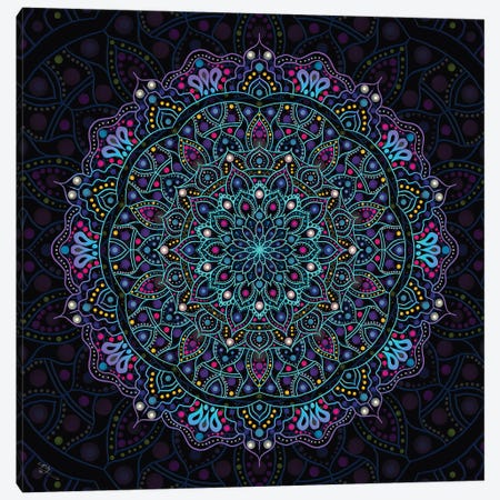 Zen Mandala V Canvas Print #CGR78} by Cameron Gray Canvas Print