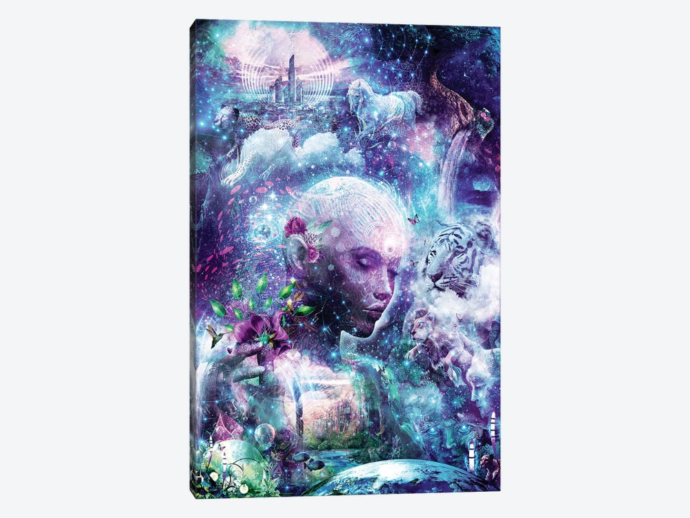 Discovering The Cosmic Consciousness by Cameron Gray 1-piece Art Print