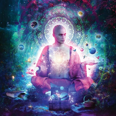 Mindfulness by Cameron Gray metal wall art