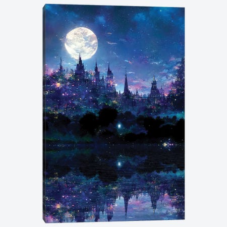 Glowing In The Night Canvas Print #CGR82} by Cameron Gray Canvas Art