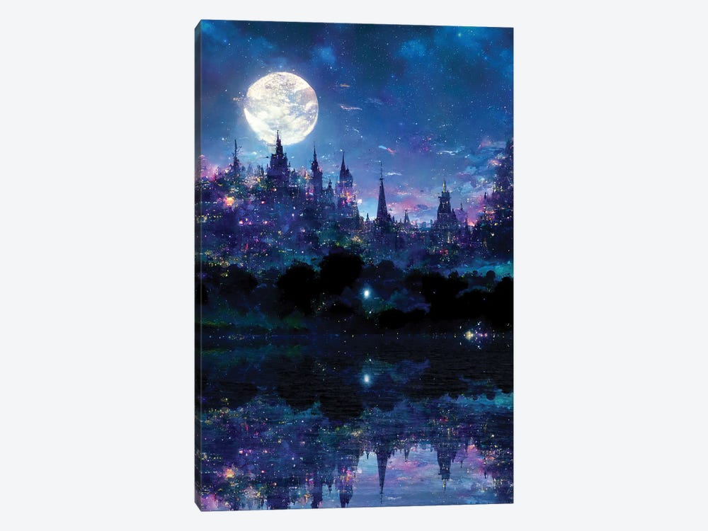 Glowing In The Night by Cameron Gray 1-piece Canvas Print