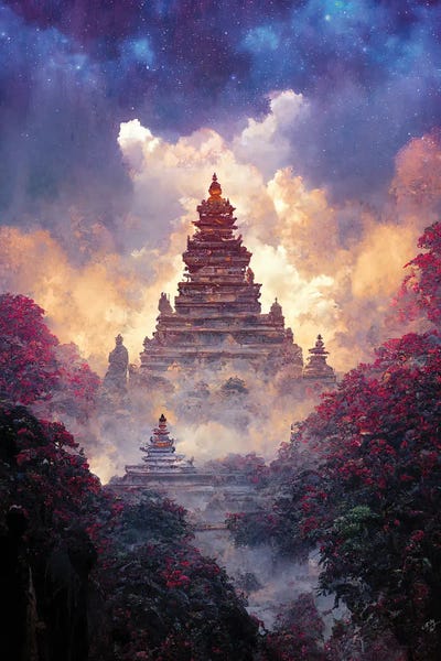 Cameron Gray: Buddhist Temple by Cameron Gray