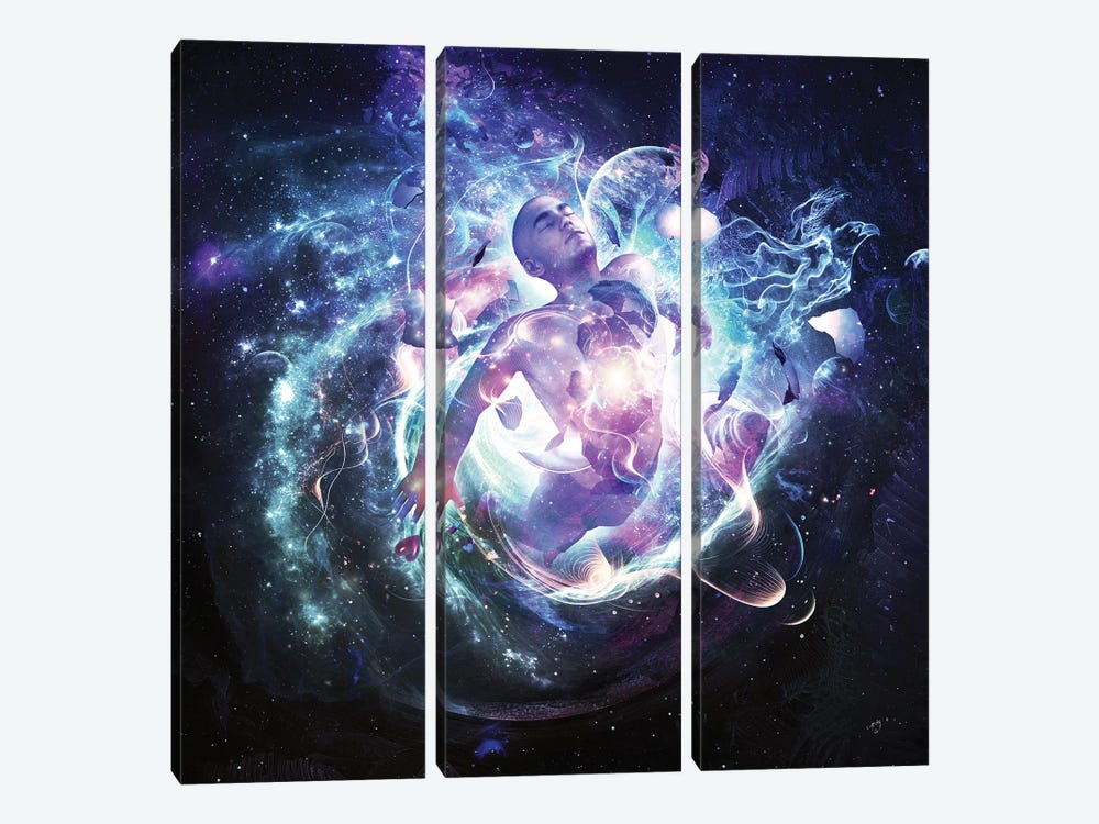 Close To Something Real by Cameron Gray 3-piece Canvas Artwork