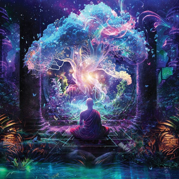 Psychedelic: Midnight Garden by Cameron Gray