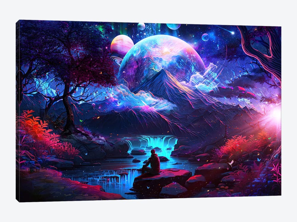 Breathing In The Sky by Cameron Gray 1-piece Canvas Art