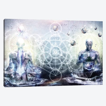 Experience So Lucid Discovery So Clear Canvas Print #CGR9} by Cameron Gray Canvas Print