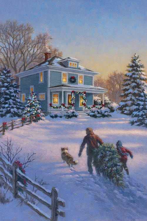 Christmas Tradition by Corbert Gauthier wall art