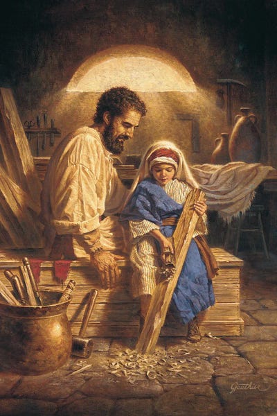 Santa Fe: Father & Son by Corbert Gauthier