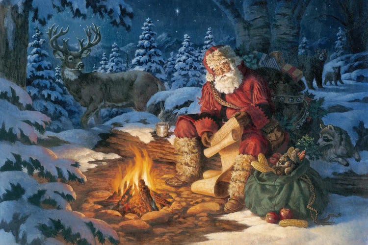 Forest Friends by Corbert Gauthier wall art