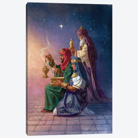 Gifts Of The Magi Canvas Print #CGT25} by Corbert Gauthier Art Print