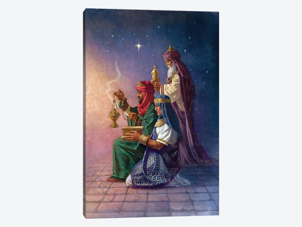 Gifts Of The Magi by Corbert Gauthier 1-piece Canvas Wall Art