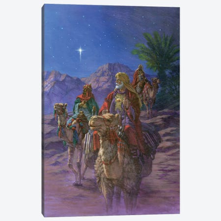 Journey Of The Magi Canvas Print #CGT35} by Corbert Gauthier Canvas Art