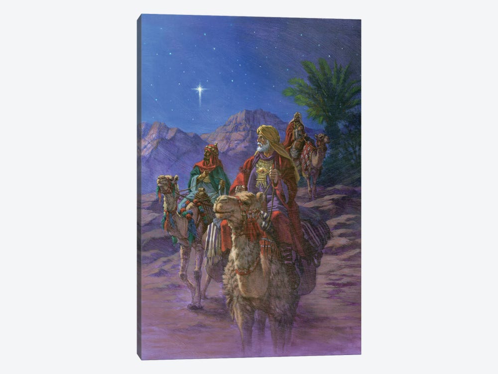 Journey Of The Magi by Corbert Gauthier 1-piece Canvas Art Print
