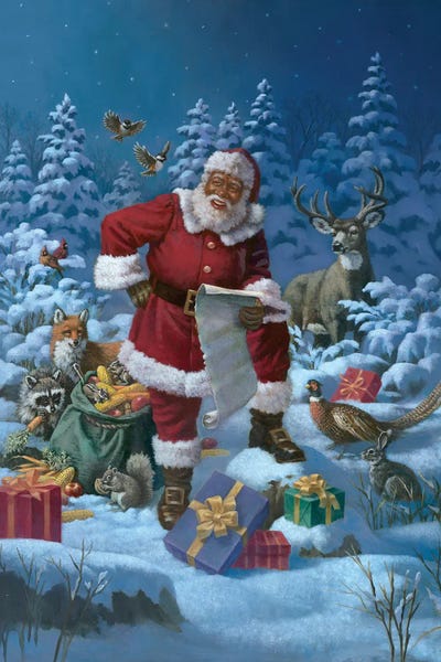 Foxes: Moonlight Christmas Party by Corbert Gauthier