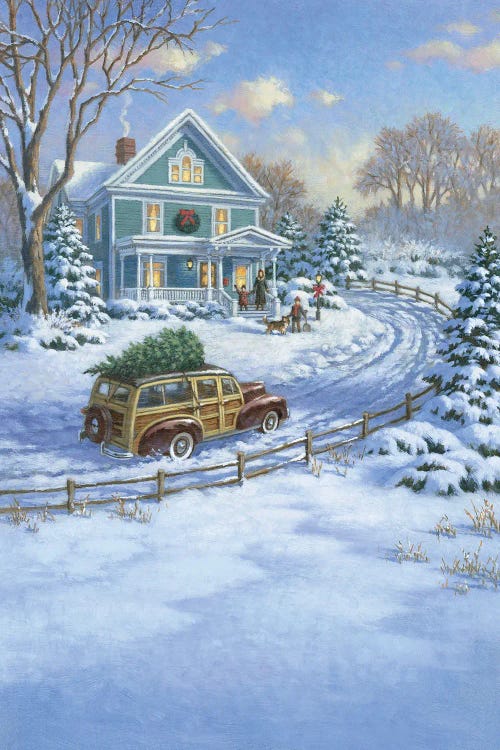 Woody Wagon by Corbert Gauthier wall art