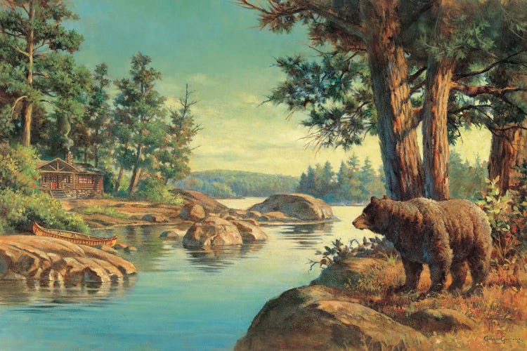Black Bear by Corbert Gauthier wall art