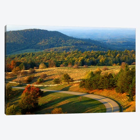 Mountain Landscape I, Blue Ridge Parkway, Patrick County, Virginia, USA Canvas Print #CGU2} by Charles Gurche Canvas Artwork