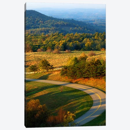 Mountain Landscape II, Blue Ridge Parkway, Patrick County, Virginia, USA Canvas Print #CGU3} by Charles Gurche Canvas Art