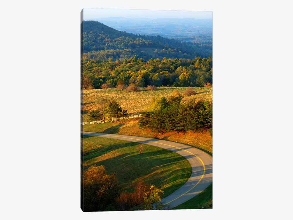 Mountain Landscape II, Blue Ridge Parkway, Patrick County, Virginia, USA by Charles Gurche 1-piece Canvas Art