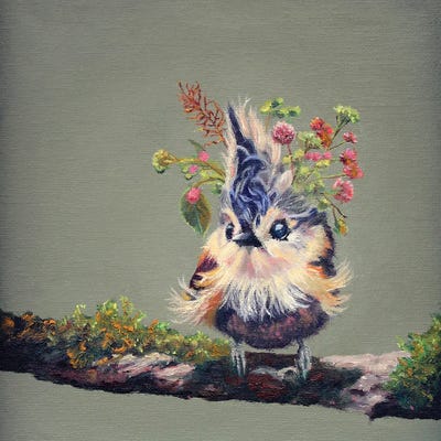 Talia by Carrie Goller metal wall art