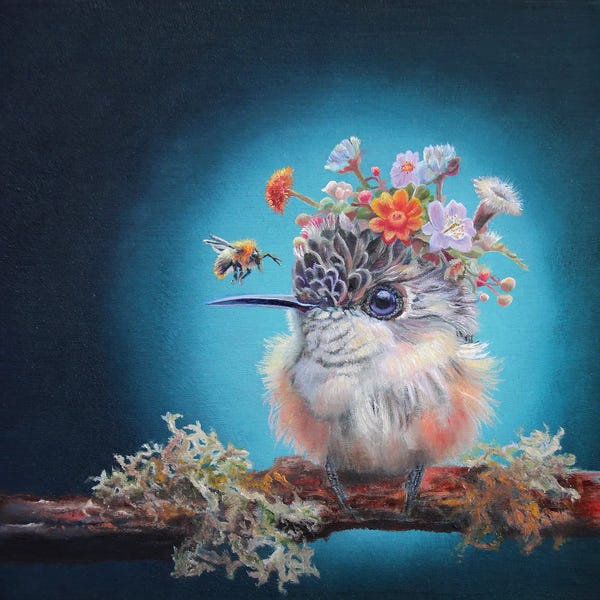 Hummingbirds: Giselle by Carrie Goller