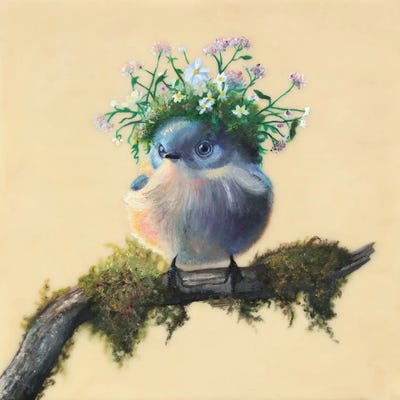 Helen by Carrie Goller framed canvas print