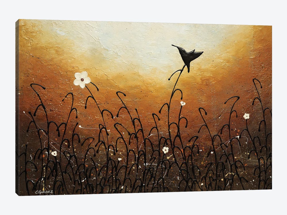 Humming Along by Carmen Guedez 1-piece Canvas Art