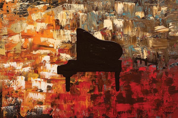 Carmen Guedez: Grand Piano by Carmen Guedez