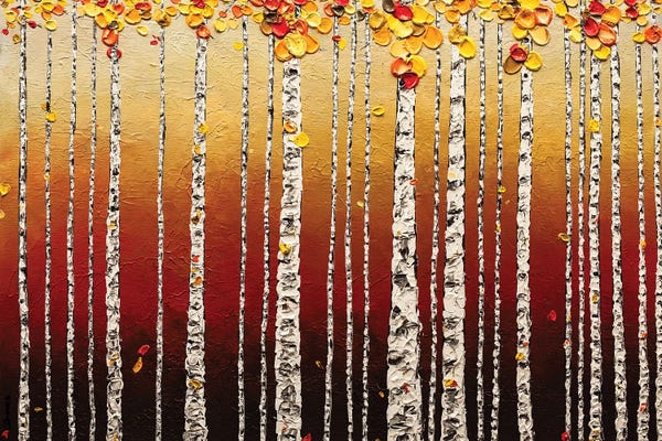 Birch Trees: Birch Trees by Carmen Guedez