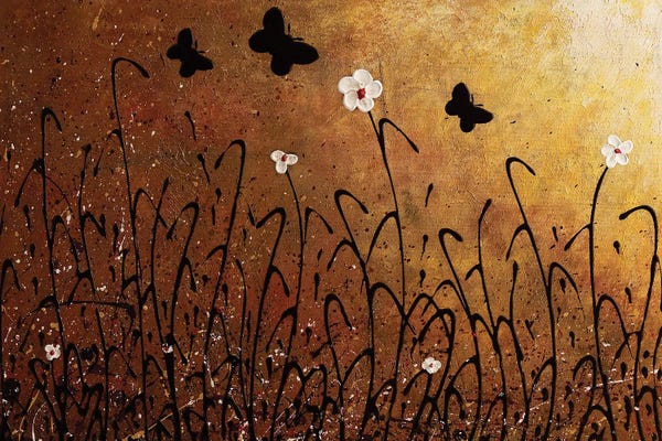 Carmen Guedez: Butterflies Landscape by Carmen Guedez