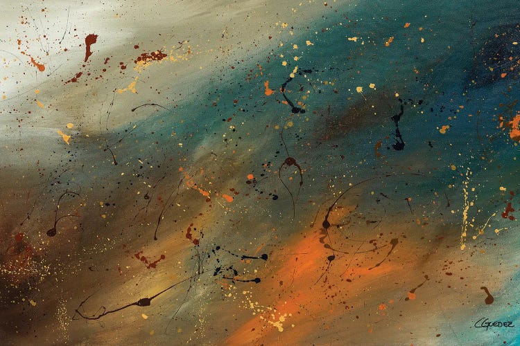 Abstract Sensation by Carmen Guedez wall art