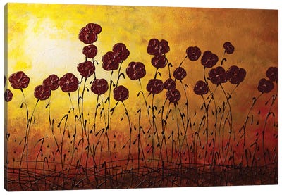 Autumn Valley Canvas Art Print - Carmen Guedez