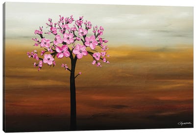 Cherry Blossom Canvas Art Print - Carmen Guedez