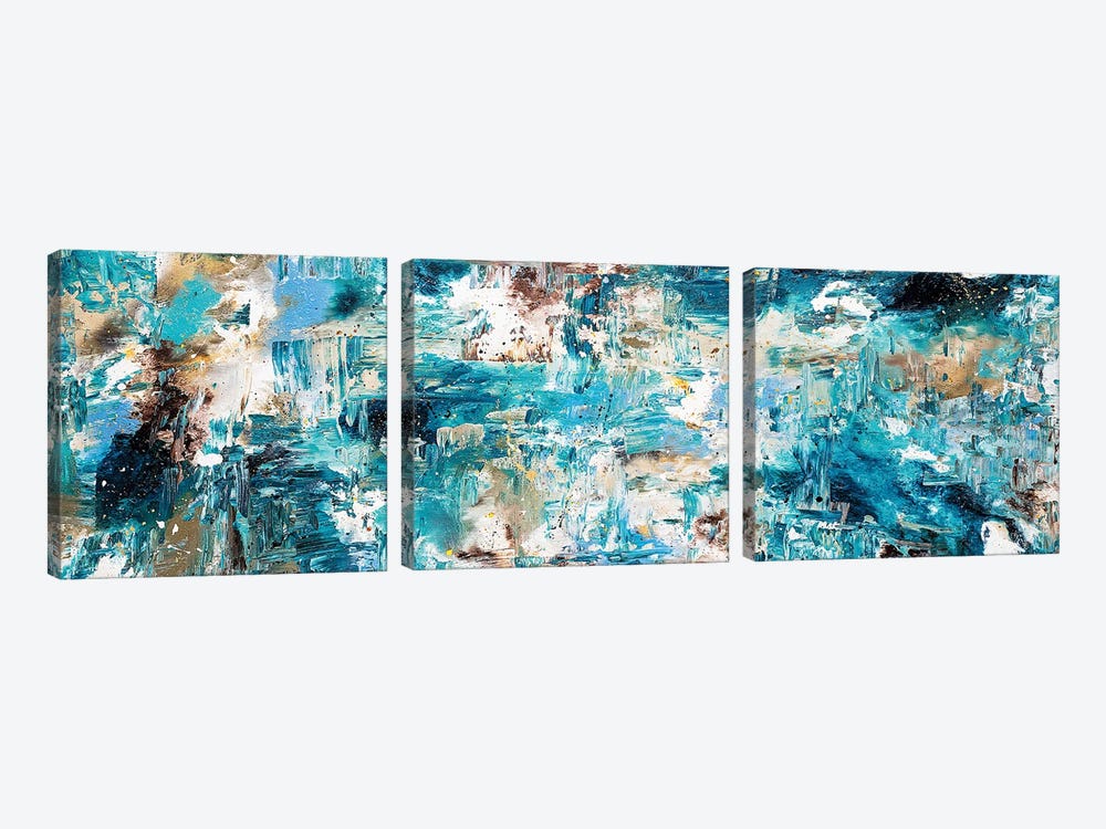 Coral Reef by Carmen Guedez 3-piece Art Print