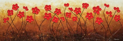 Flores De Mi Jardin by Carmen Guedez canvas print