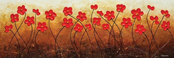 Carmen Guedez: Flores De Mi Jardin by Carmen Guedez