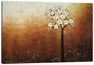 Hope in the Horizon Canvas Art Print - Cherry Blossom Art