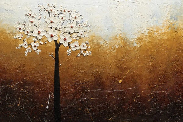 Cherry Blossoms: In Like a Lamb by Carmen Guedez