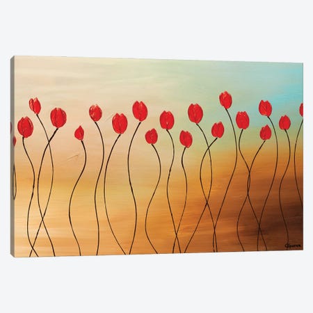 Morning Shimmers Canvas Print #CGZ75} by Carmen Guedez Canvas Artwork