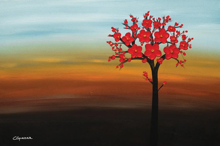 The Golden Hour by Carmen Guedez wall art