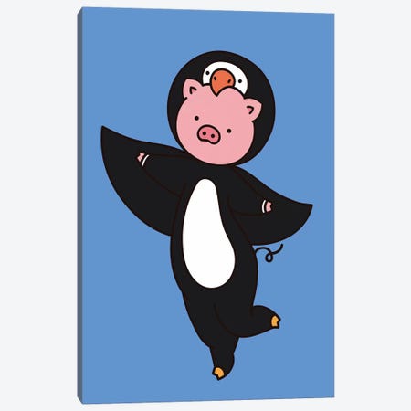 Pinguino Canvas Print #CHC47} by CHAN-CHAN Canvas Art