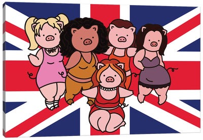 Spice Girls Canvas Art Print - CHAN-CHAN