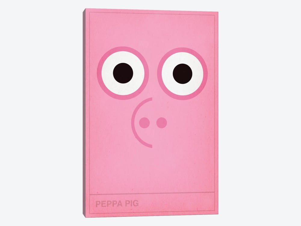 Oink Oink by 5by5collective 1-piece Canvas Art