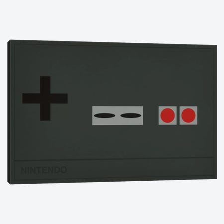 Nintendo Canvas Print #CHD23} by 5by5collective Canvas Art