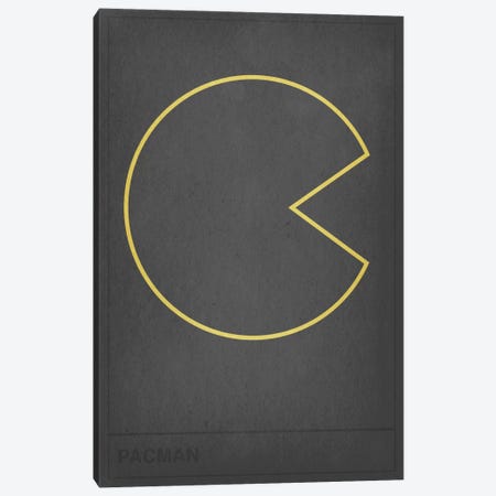 Pacman Canvas Print #CHD24} by 5by5collective Canvas Art Print