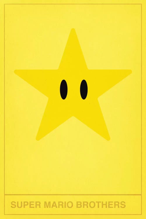 Super Mario Brothers Star